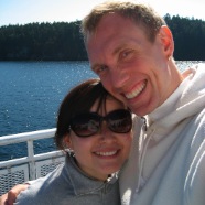 on the ferry to Vancouver Island